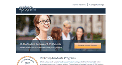 Desktop Screenshot of graduateprograms.com